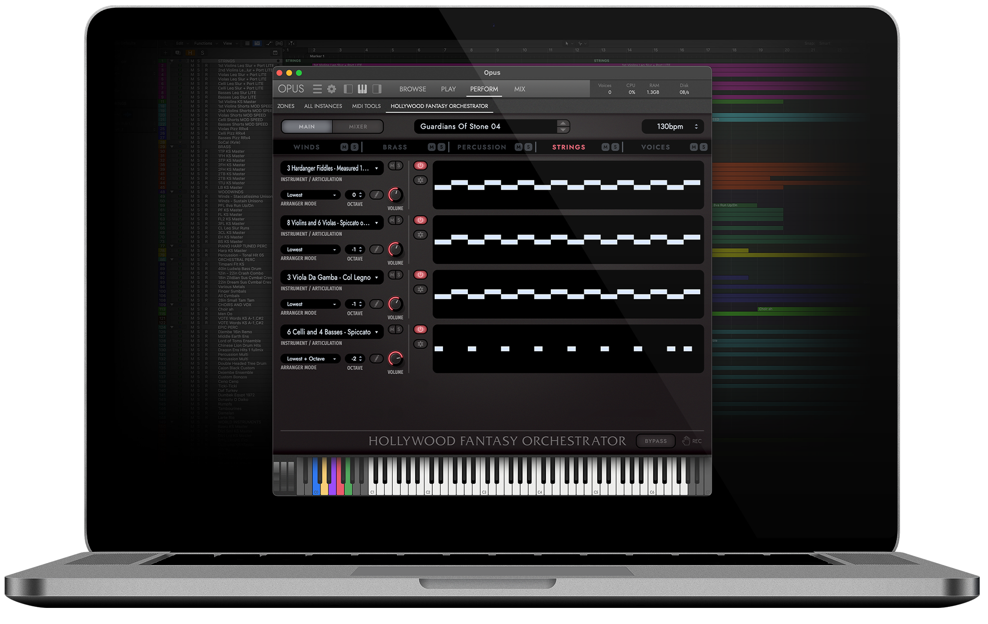 String Machine Interface