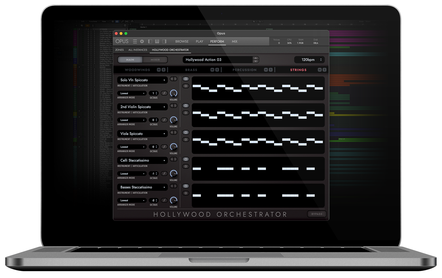 Hollywood Orchestrator Interface