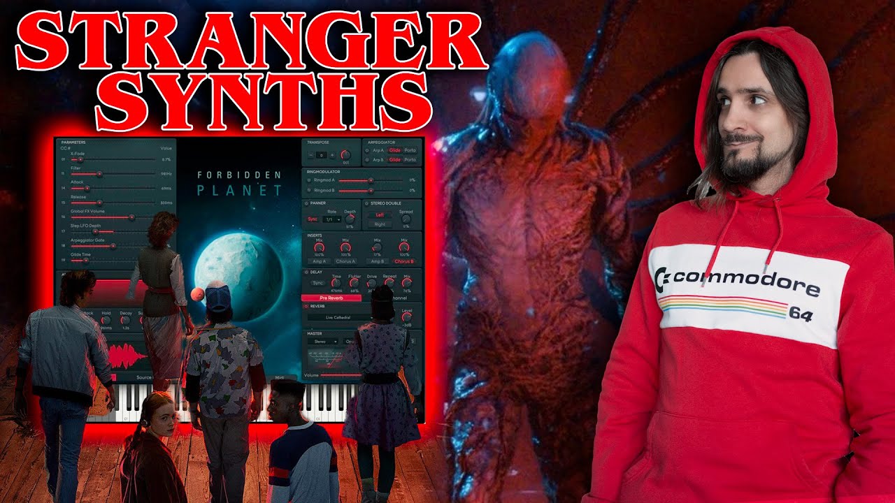 Score STRANGER THINGS with THIS!!! Forbidden Planet CINEMATIC SYNTH anthology!
